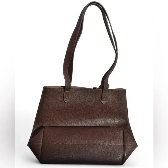 Tote Bag for Women Purses and Handbags Shoulder Bag Faux Leather Pebbled - Picture 2 of 12